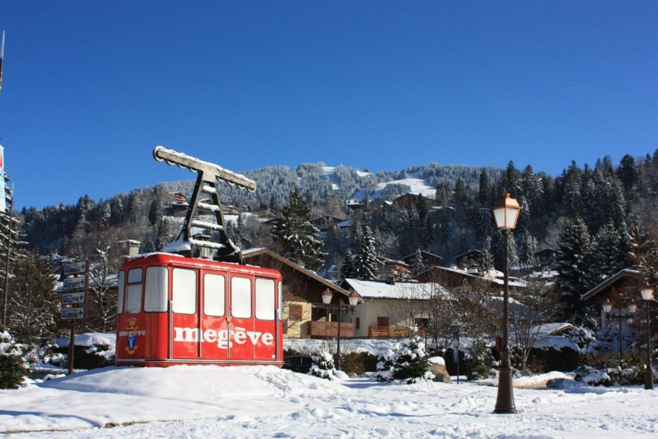 Les Comtes De Savoie - Appartement Renove Proche Du Centre De Megeve Avec Vue Sur Le Mont D'Arbois Екстер'єр фото
