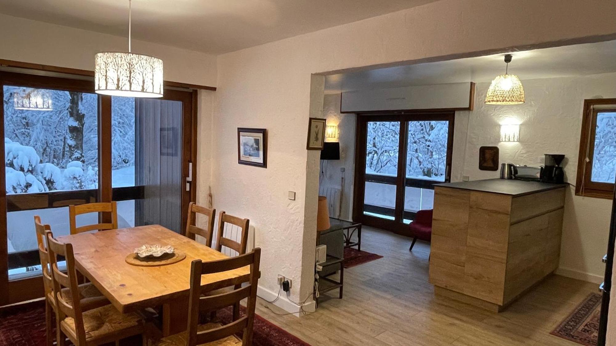 Les Comtes De Savoie - Appartement Renove Proche Du Centre De Megeve Avec Vue Sur Le Mont D'Arbois Екстер'єр фото