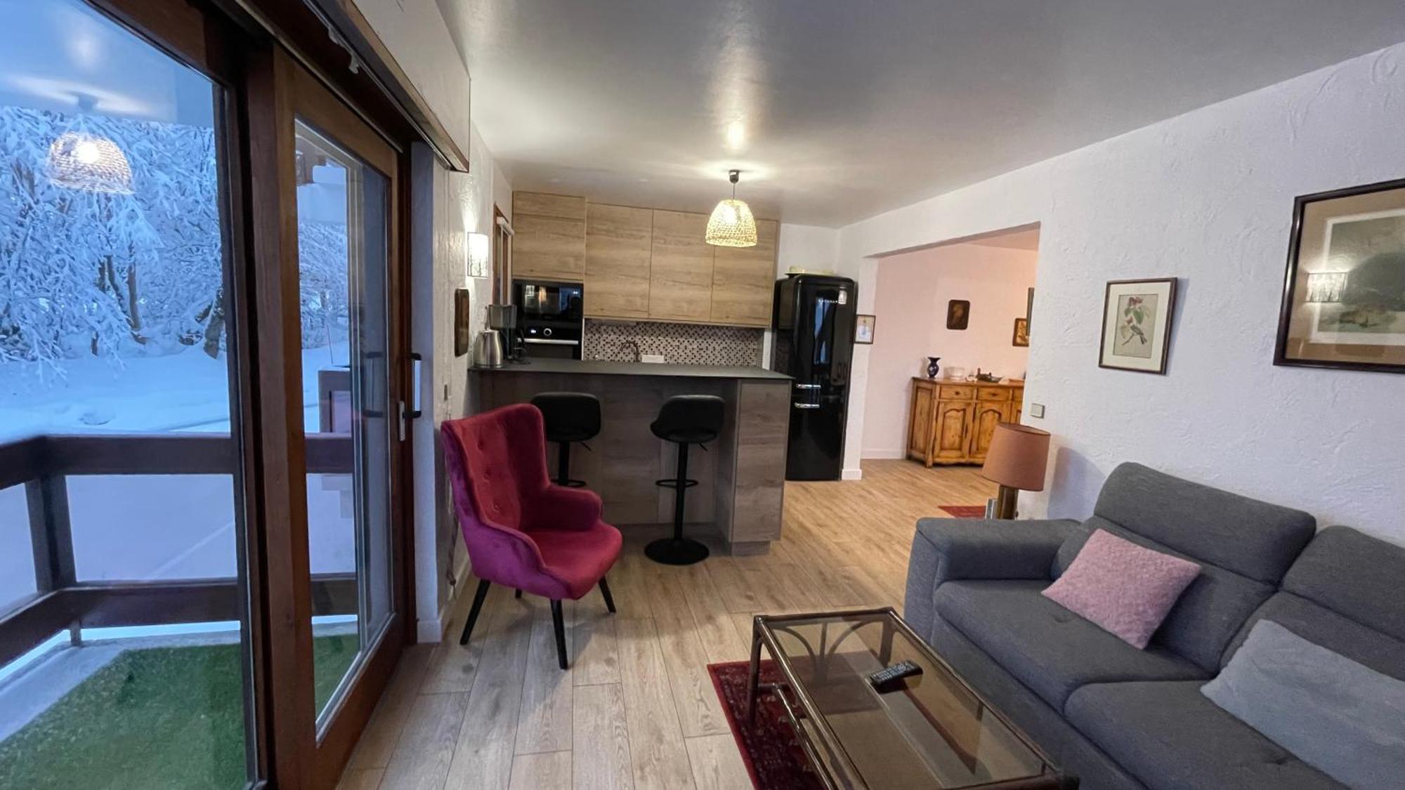 Les Comtes De Savoie - Appartement Renove Proche Du Centre De Megeve Avec Vue Sur Le Mont D'Arbois Екстер'єр фото