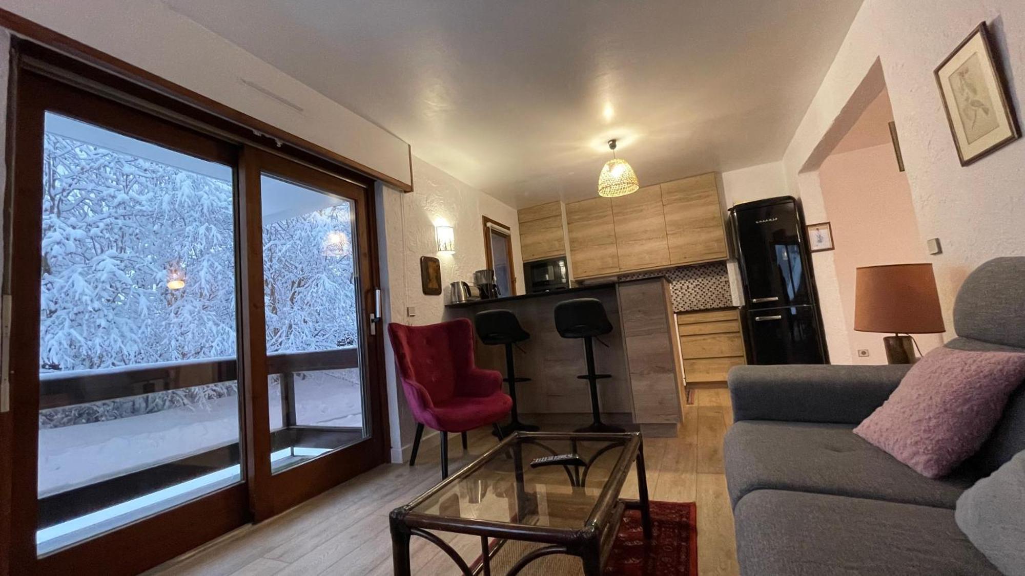 Les Comtes De Savoie - Appartement Renove Proche Du Centre De Megeve Avec Vue Sur Le Mont D'Arbois Екстер'єр фото
